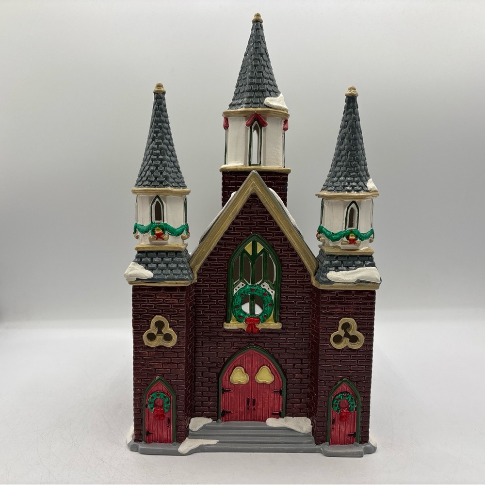 Department 56 1992 Vintage The Original Snow Village St Luke’s Church 5421-6 EUC